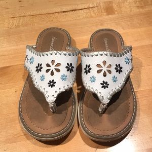 Hanna Andersson embroidered sandals